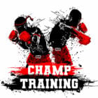 Boxing And Muay Thai Workout Logo