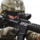Code Of War: Online Shooter Game Logo