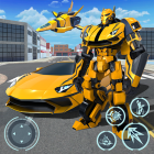 Robot Car Transformation Game Logo