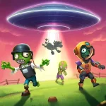 Aliens Vs Zombies: Invasion Logo
