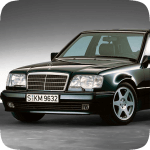Benz E500 W124 Drift Simulator Logo