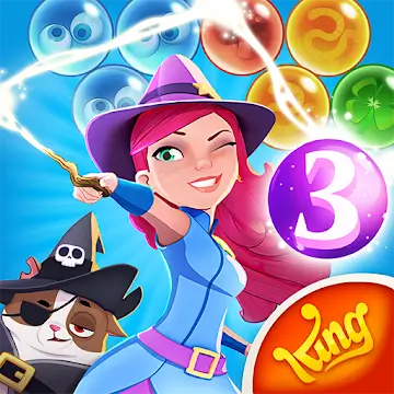 Bubble Witch 3 Saga MOD APK Logo