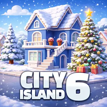 City Island 6 MOD APK Download Logo