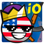 Country Balls Io: Battle Arena Logo