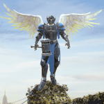 Crime Angel Superhero Logo
