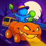 Crowd Express: Boarding Puzzle Logo