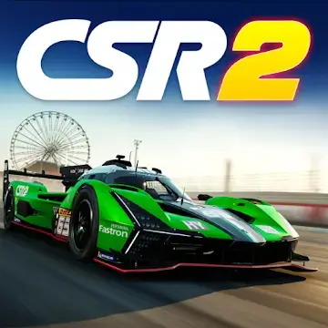CSR 2 Realistic Drag Racing MOD APK Download Logo