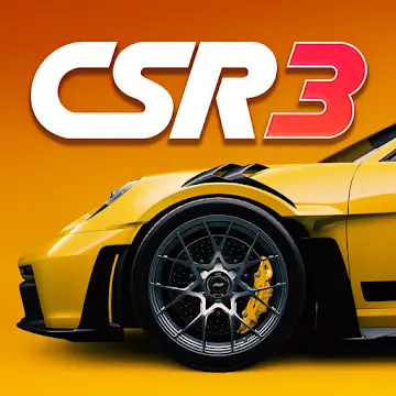 CSR Racing 3 MOD APK Download Logo
