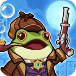 DetecToad: Detective Idle RPG Logo