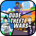 Dude Theft Wars Logo