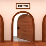 EXiTS - Room Escape Game Logo