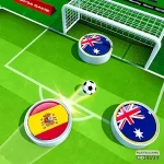 Finger Soccer Flick Football Logo