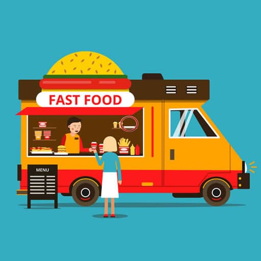 Food Truck Differences Logo