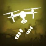 FPV War Kamikaze Drone Logo
