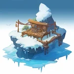 Frozen Farm: Island Adventure Logo