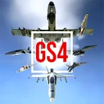 GS4: Realistic Air Combat Logo