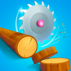 Idle Cutter: Wood Slice Logo