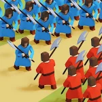 Idle Siege: War Tycoon Game Logo