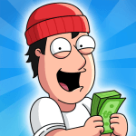 Idle Vlogger - Rich Me! Logo