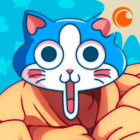 KinnikuNeko: SUPER MUSCLE CAT Logo