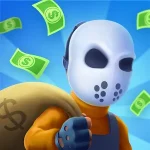 Merge Robbers: Idle Merging Logo