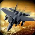 Military Jet Fighter Air Strike Logo