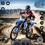 Motocross MX Dirt Bike Logo