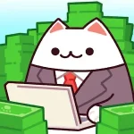 Office Cat: Idle Tycoon Games Logo