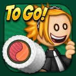 Papa's Sushiria To Go! Logo