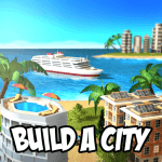 Paradise City: Building Sim Logo