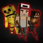 Pixel Z Hunter 3D Logo