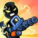 Stickman And Gun: Zombie War Logo