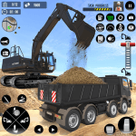 Stickman City Construction Logo