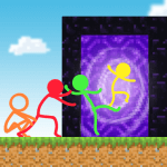 Stickman Parkour Logo