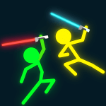 Super Stickman Fighting Battle Logo