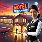 Supermarket & Motel Simulator Logo