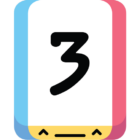 Threes! Logo