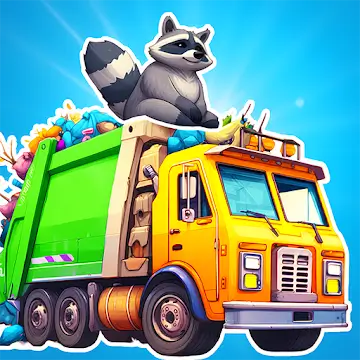 Trash Tycoon Idle Business MOD APK Logo